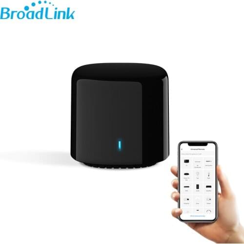 Broadlink RM4C Mini WiFi IR Remote Controller Switch For Smart Home Intelligent Control System Works with Alexa Google Assistant