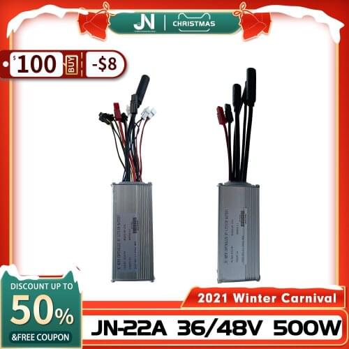 Ebike JN 22A Square Wave SM With Light Controller S900/GD01/M6 Display For 36V/48V 500W Electric Mountain Bike Conversion Kit