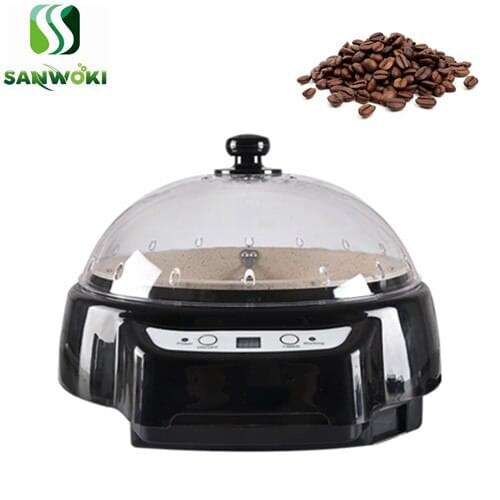 Electric coffee bean roasting machine grains dryer machine nuts roaster machine Peanut Melon Seeds Baking Machine popcorn maker