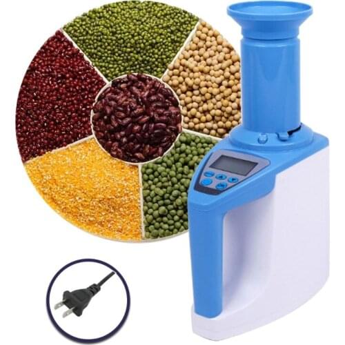 Grain Moisture Meter Grain Moisture Tester Hazelnut Coffee Been Rice Wheat Millet Soybean Maize Corn Rice Paddy Moisture M7DA