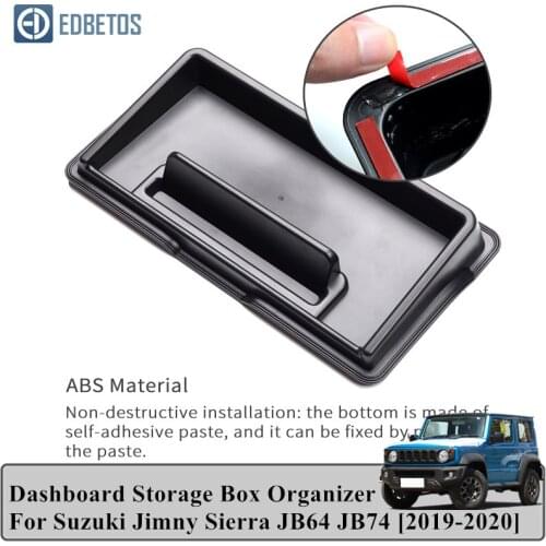 Jimny Sierra JB64 JB74 2019 2020 Car Dashboard Storage Box For Suzuki Jimny Sierra JB64 JB74 Accessories Box For Suzuki Jimny