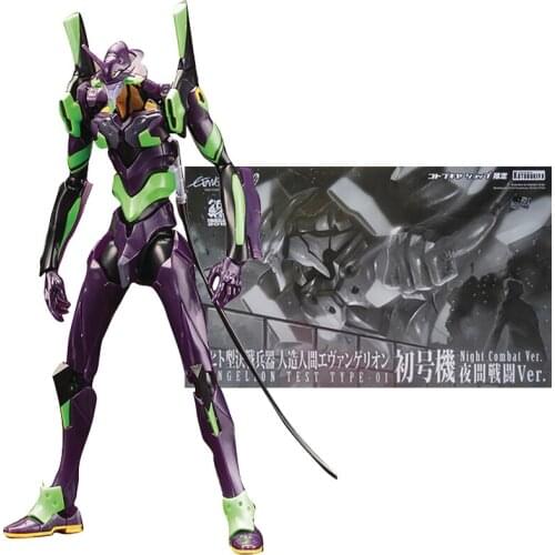 Kotobukiya KP405R 1/400 Eva 01 Evangelion 3.0 Test Type-01 Night Combat Version Model Kit Limited Action Figure Robot Kids Toys