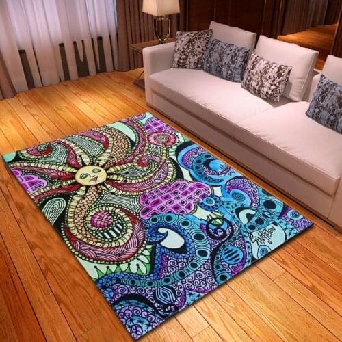 Creative 3D Carpets For Living Room Area Rugs Child Bedroom Play Crawl Soft Carpet Tapetes Room Kids Bedside Anti-slip Mat Game