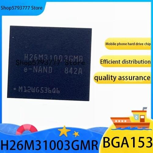 2PCS-10PCS Brand new original authentic H26M31003GMR BGA-153 H26M31003 BGA153 4G mobile phone hard disk chip storage IC font U d