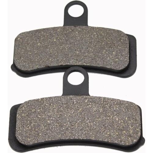 Cyleto Motorcycle Front Brake Pads for Harley davidson FXD Super Glide 2008-2010 FXDC Super Glide Custom 2008-2014