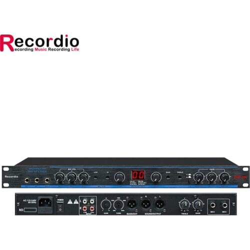 GAX-100 DSP Professional Power Karaoke-designed Preamp With 99 Digital Reverb Effects Adjustment Loudspeaker Without Noise