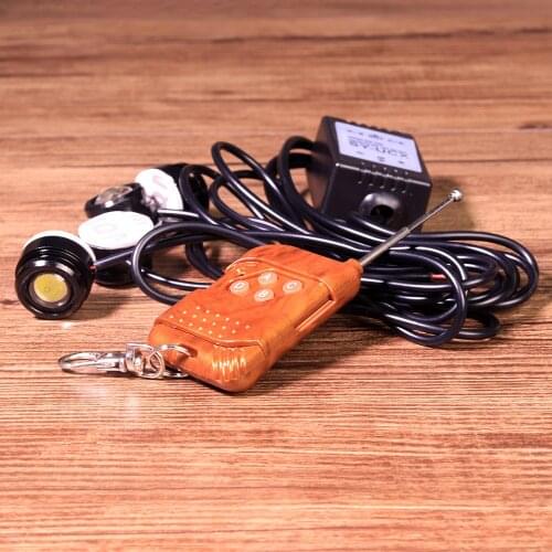 12V Car SUV Wireless Remote Control 4 in1 Eagle Eye Hawkeye LED Strobe Lights Lamp DRL For VW Ford BMW Toyota Chevrolet Nissan