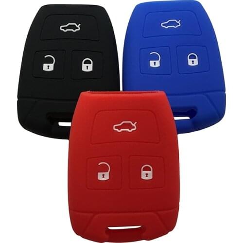 3 buttons silicone car key cover cap for fiat croma Stilo Bravo silica gel case car key cover new 2019 remote key holder shell