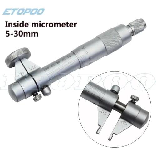 Inside micrometer 5-30mm/0.01 micrometro interno gauge calipers diameter measuring tools
