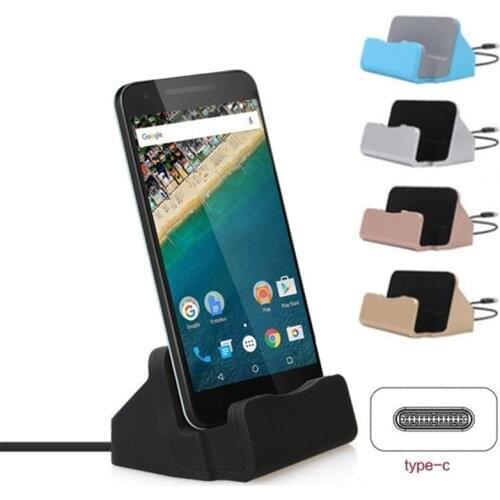 Type C Charger Dock Station for Xiaomi MI 9 SE 8 LITE A1 A2 5X 6X 5S PLUS 4C 5C MI 7 5 pocophone F1 MIX 3 Stand charging desktop