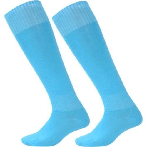 Dropshipping Long Tube Socks Breathable Sweat Absorption No Odor Elastic Long Tube Socks for Playing Football