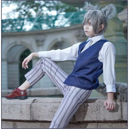 BEASTARS Shirt Vest Pants Legoshi Haru Cosplay costume Cosplay Custom Made costume Halloween Christmas Costume