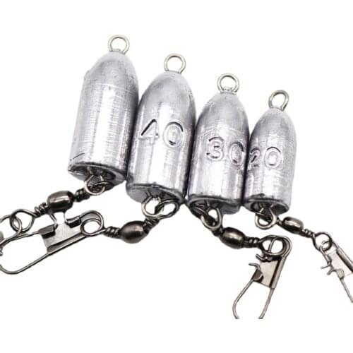 20G/30g/40G/50G BRASS BULLET SINKERS Drop Shot Weights Fishing Sinkers Weight Sinkers