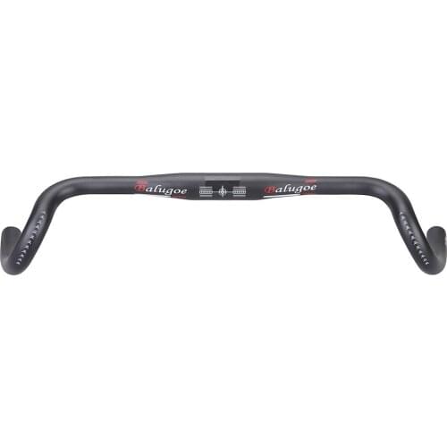 2022 New Carbon Gravel handlebar Big Flare Bar Cyclocross Road Bike handlebars 400/420/440mm carbon fiber bicycle handlebar 30