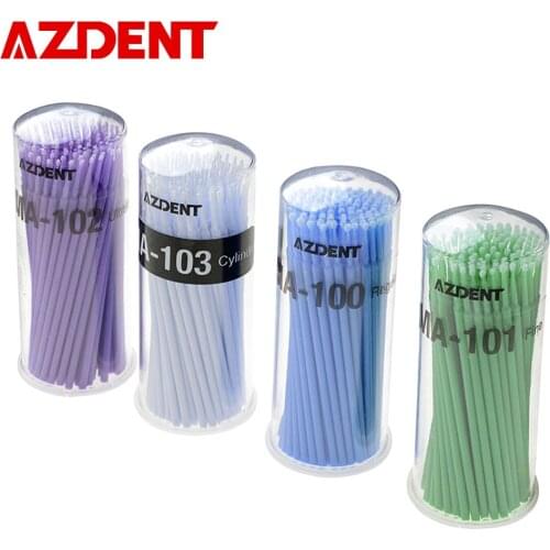 AZDENT Disposable Applicator Stick Dental Anti-Inflammatory Hygienic Oral Clean Tools 400pcs/Pack