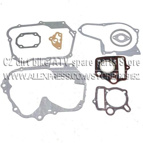 Engine Complete Gasket Set For 70cc 90cc ATV Dirt Bike & Go Kart with 70cc 90cc Horizontal Engine,bottom starter motor