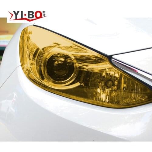 30*60CM New Auto Car Smoke Fog Light Headlight Taillight Tint Vinyl Film Sheet Car Sticker Covering Film Car Wrap Decoration
