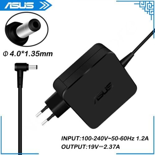 19V 2.37A 45W 4.0*1.35mm AC Adapter Power Laptop Charger For Asus UX21A UX32A UX31A UX42A UX302 UX334 UX434F S530UA S532FA X553M