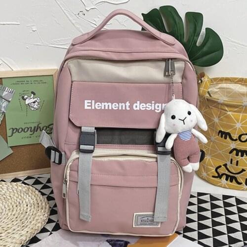 Womens Backpack 2021 Female Anti-theft Backpacks Cute Girls Student Bookbag Casual Woman Travel Rucksack Large Capacity Mochila