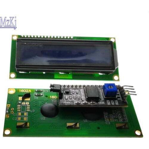 1PCS HOT NEW Blue Screen IIC/I2C 1602 LCD Module LCD1602A Blue Screen