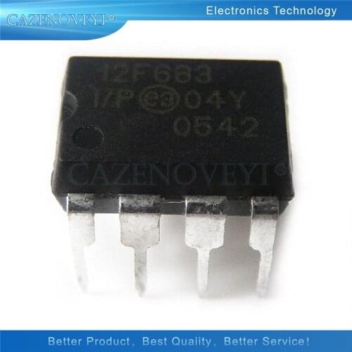 5pcs/lot PIC12F683-I/P PIC12F683 12F683 DIP-8 In Stock