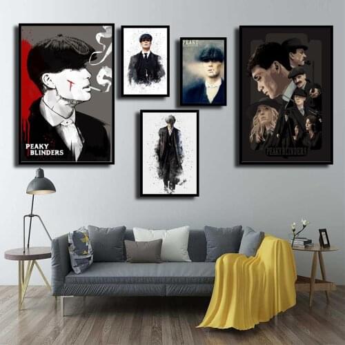 5D Diy Diamond Painting Peaky Blinders Cillian Murphy TV Movie Star HighDefinition Posters Wall Art Picture Bedroom Home Decor