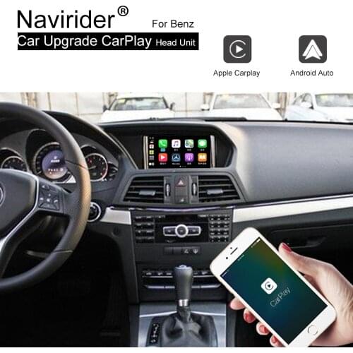 Apple CarPlay Android Auto Car Upgrade Screen For Benz E300 E260 E200 E180 E320 E Class w212 Audio GPS Navi Multimedia Head Unit