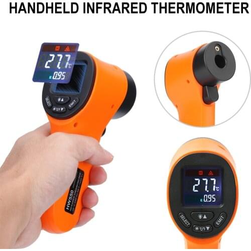 Non-Contact Infrared Kitchen Thermometer Household BBQ Meat Milk Food Temperature Gun Electronic Thermometers Measuring Tools