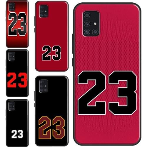 Basketball Number 23 Case For Samsung A12 A32 A42 A52 A72 A10 A20S A40 A70 A50 A21S A20e A11 A31 A41 A51 A71