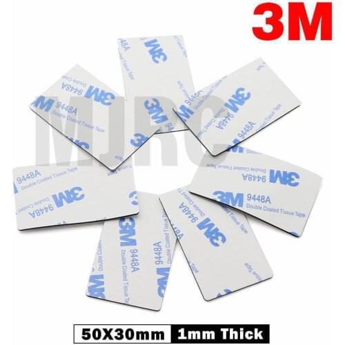 5-50PCS 3M double-sided black foam tape strong pad rectangular sticker Suitable for mounting RC model Receiver Servo LED