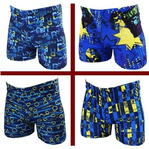 Breathable Mens Swim Trunks Summer Quick Dry Bathing Boxer Trunks Beach Swimwear