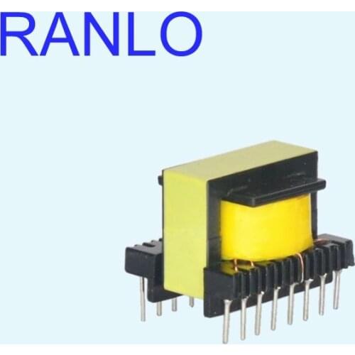 EE28 vertical Ferrite core HF pulse transformers smps transformer