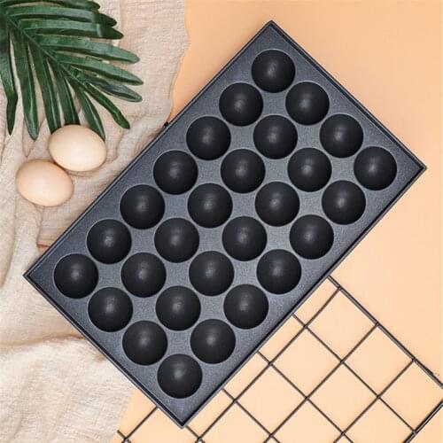 18 28 holes Octopus Balls Tray Machine Waffle Maker Parts japanese grill pan Nonstick Grill Plate Spare Part cake mold donut