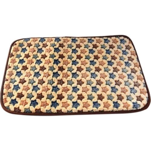 Dogs Cats Mat Summer Cooling Pet Mats Breathable Bamboo Cozy Sleeping Cool Dog Bed Mats for Dog Cat House Summer Pet Accessories