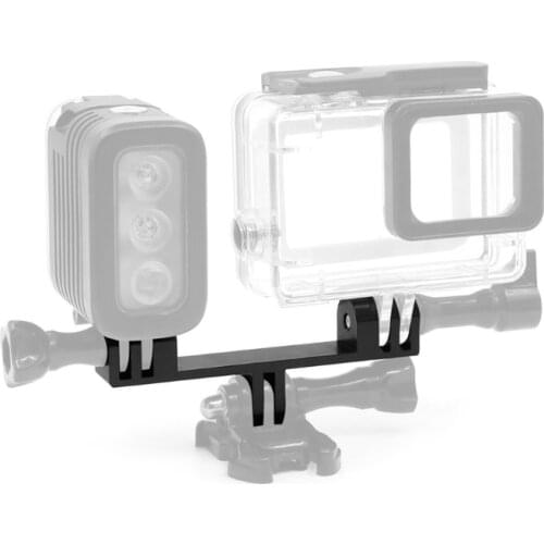 F3MA Aluminum Alloy Bracket Camera Tripod Mount Base Connecting Seat Monopod Stand Holder Compatible with Hero 9 8 7 6 5