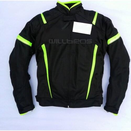 Mesh Jackets For Suzuki Motorcycle ATV Bike Riding Motocross Black Jacket With Protector
