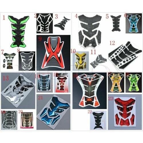 Motorcycle Fuel Tank Decal Pad Gas Cap Sticker Protector Fit For Kawasaki ZX6R ZX7R ZX12R ZX9R ZX10R ZX-6R ZX NINJA 300 250 400
