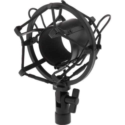 ANTI SHOCK MOUNT HEAVY DUTY SHOCKMOUNT MIC MICROPHONE CRADLE 43-50MM