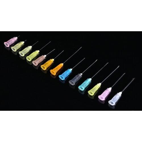 100pcs Painless small needle painless beauty ultrafine 32G 30G 26G 23G 18G 16G syringes Korean Needles Eyelid Tools