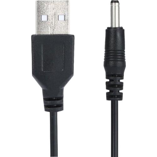 USB 2.0 A TYPE MALE TO 3.5 mm DC Power Plug Stereo Electronics Device Barrel Quick Connector 5V Cable