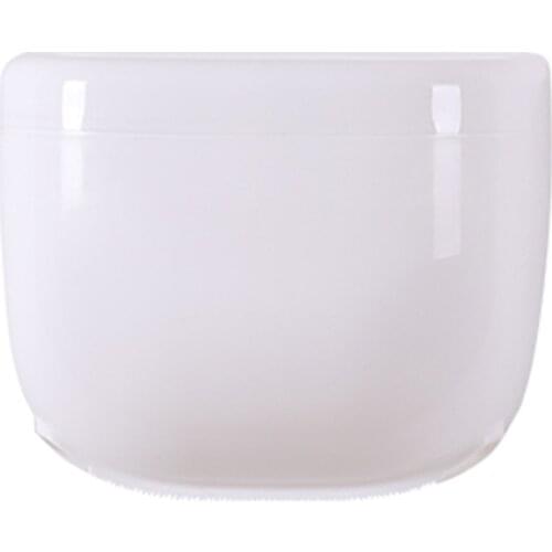 Toilet Paper Holder Round Tissue Paper Roll Holder Cat Proof Toilet Paper Holder Dog Proof Toilet Paper Holder Wall PP Material