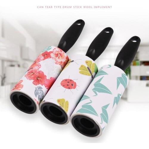 1SET Pet Cleaning Tools Portable Hair Remover Coat Lint Remover Clothes Roller Brush Tools for Pet Cloth Washable Lint Roller