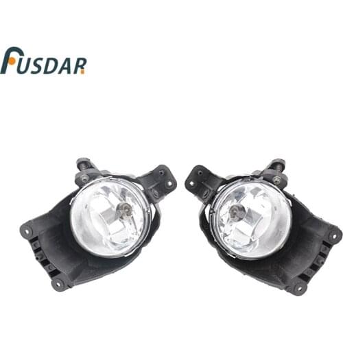 1Pair Clear Lens Front Bumper Driving Lamps Fog Lights Lamps Fit For Chevrolet Colorado S10 2017 2018