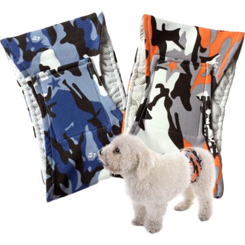 1pcs Cotton Cloth Male Pet Dog Belly Wrap Band Diaper Nappy Pants Puppy Sanitary Underwear S-XL