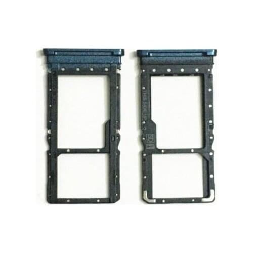 10pcs For Motorola Moto E7 / E7 Plus Sim Card Slot Tray Holder Sim Card Reader Socket