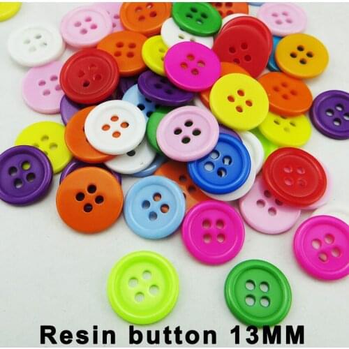 100PCS Dyed RESIN SHIRT buttons 13MM coat boots sewing clothes accessory kids buttons decoration R-339G