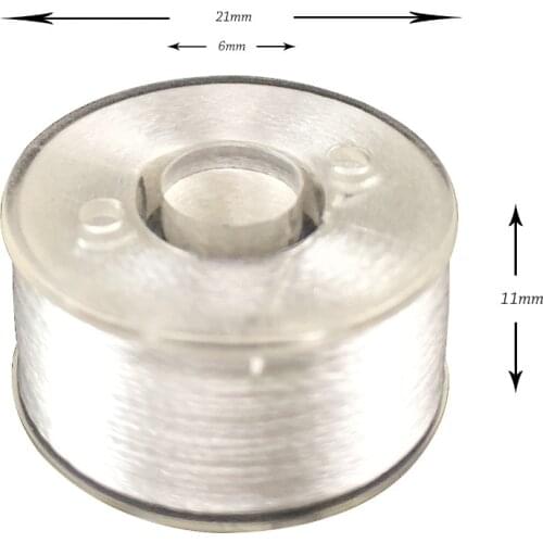 12 Bernette bobbins Prewound bobbins as MACHINE EMBROIDERY THREAD bottom thread Style A white black or Colors