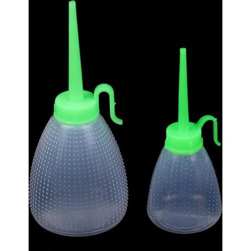 60ml/180ml Sewing Machine Plastic Oiler Long Mouth Empty Oiler Pot Bottle For Domestic Industrial Sewing Machines 2Pcs