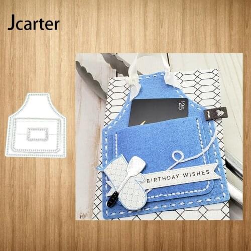 2021 New Design Metal Cutting Dies Bellyband Apron Craft Scrapbooking Handmade Knife Mould Blade Punch Stencils Dies Cut Model