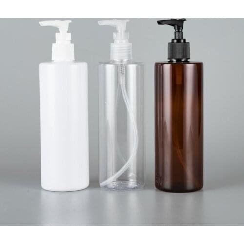 350ML X 30 Personal Care Pump Cosmetic Plastic Bottle Lotion Pump Container Liquid Soap Pump Bottles For Cosmetics Packaging
